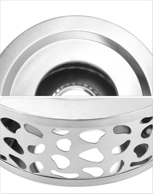 QWORK Tea Kettle Warmer, 2 Pack Brushed Stainless Steel Tea Kettle, Hollow Frame, with Tea Candle Holder, Fits Most Teapots, Silver...