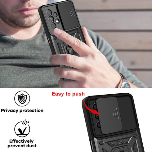 for Samsung Galaxy A23 5G Case: Phone Case with Screen Protector for Samsung Galaxy A23 5G,?????? ?????? "???????????? ?????? ????" - Black...