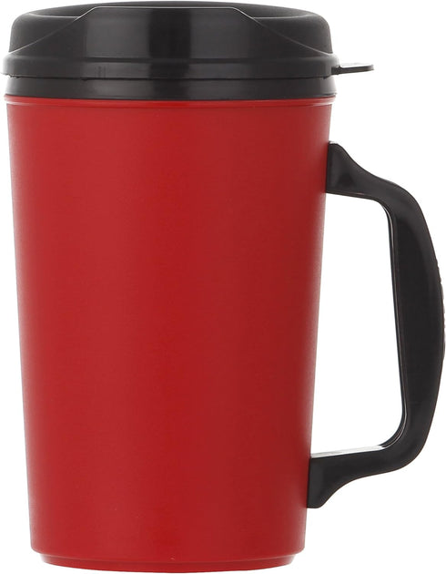 Foam Insulated Mug, 20-Ounce, Red...