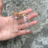 30x60x17mm 25ml Glass Bottles with Cork for Wedding Holiday Decoration 12pcs (12, 25ml-30x60x17mm)...