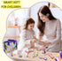 HPWF Pipe Cleaners Craft Supplies, Arts & Crafts Supplies Kits Include Pipe Cleaners, Pom Poms, Storage Bag, Eyes, Make Headband, Necklaces, Hairc...