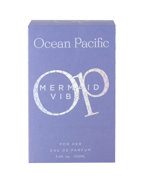 Ocean Pacific Mermaid Vibes for Her Eau De Parfum, Fruity, 3.4 Fl Oz...