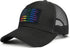 American Flag Hat Pride Hat LGBT Baseball Cap USA Trucker Hat Black Snapback Rainbow Hat Adjustable Dad Hat for Men Women...