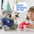 Skylety 6 Pcs Bear Clothes Basic Bear Tee Shirt Classic Stuffed Animal T Shirt Plush Bear T Shirt Crew Neck Bear Clothes for Stuffed Bears Doll wi...