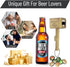 Bottle Opener - Lmaytech Upgraded Beer Opener Beer Bottle Opener with Magnet, Beer Gifts for Men, Husband, Dad, Boyfriend (Bronze)...