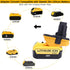 2 Packs DCA1820 Battery Adapter Compatible with Dewalt 18V Tools, Convert 20V Lithium Batteries DCB203 DCB204 DCB206 to Replacement for Dewalt 18 ...