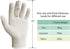 MIG4U 12 Pairs Work Gloves - Cotton String Gloves for Safety Work - Glove Liner Hand Saver Heat Protection for BBQ (Large, Economic)...