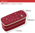OSK Japanese Traditional Rabbit Moon Bento Box Set, PW-28C Renewal Version, Microwave-safe, Dishwasher-safe, Chopsticks, Bento Bag, Red...