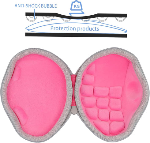 co2CREA Hard Case Replacement for Logitech MX Ergo/ERGO M575 Wireless Trackball Mouse (Pink Case)...