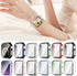 12 Pack Case for Apple Watch 38mm Series 3/2/1 with Tempered Glass Screen Protector, Haojavo Full Hard PC Ultra-Thin Scratch Resistant Bumper HD P...