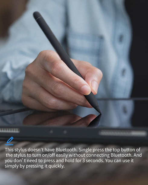 Stylus Pen for iPad, Fast Charging Apple iPad Pencil with Palm Rejection, Tilt Sensitivity, Work for 2018-2022 iPad Air 3/4/5, iPad Mini 5/6, iPad...