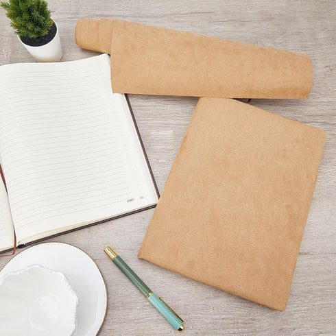 CRASPIRE 51 x 11.8inch Suede Book Cloth for Book Binding Fabric Surface Paper Backed Book Cover Books Album Scrapbooking Archival Covering Protect...