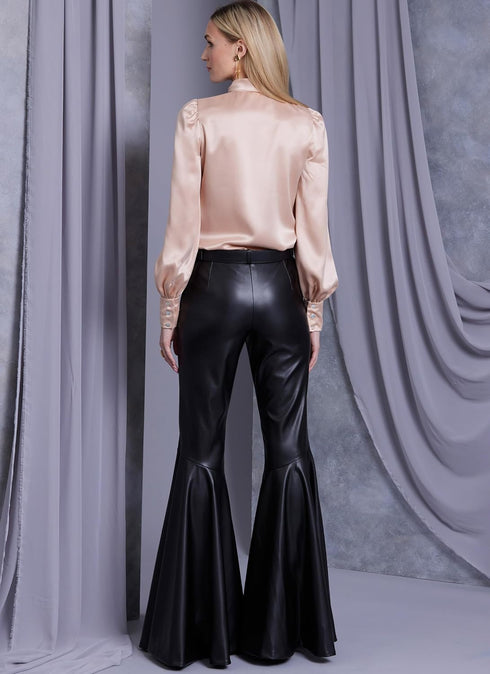 Vogue Misses' Bell Bottom Pants Sewing Pattern Kit, Design Code V1974, Sizes 16-18-20-22-24...