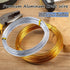 65.6 Feet Aluminum Craft Wire,15 Gauge Flexible Wire for Jewelry Making and Crafts Artistic Floral Jewelry Beading Wire for DIY, Doll Skeletons, 2...