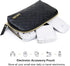 Lacdo Portable Tech Organizer Pouch Bag Case Electronics Accessories Organizer for MacBook Laptop Chargers, Cables, Cords, Mouse, Power Bank, USB ...