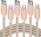 Marchpowe USB C to Lightning Cable - MFi Certified iPhone 14 Fast Charger Cord 3Pack 6ft Charging Cable Compatible with iPhone 14 13 12 Pro Max Mi...