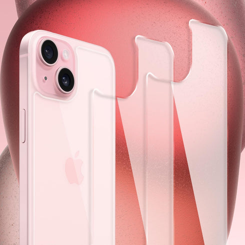 for iPhone 15 Back Glass Protector(3-Pack), iPhone 15 Back Screen Protector Rear Tempered Glass HD Clarity Compatible with iPhone 15 (6.1 inch)...
