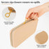 Qianyu Professional Cosmetic Tool Case Makeup Brush Holder Organizer Large Silicone Makeup Brush Holder Travelling Bag with Zipper Waterproof Mate...