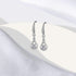Party Holiday Wedding Brooch for Women and 925 Sterling Silver Earrings with Glitter Pearl Rhinestone Jewelry Set for Women...