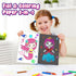 Art & Craft Activity,Foil Fun Dress Up DIY Art Kits,No Mess Creative Foil Art Kits Set Drawing Game for Kids,Birthday Gifts Crafts Supplies Kits T...