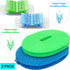 Clotheslines 2 Pack Clothesline Clothes with 24 Pcs Clips Drying Rope Portable Windproof for Travel Indoor Outdoor Laundry Clothes Line Hanger Cam...