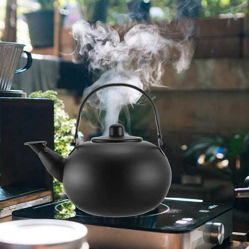 Pot Thicken Water Kettle Tea Kettle Universal Water Boiling Kettle Heating Teakettle for Gas Stove Boil Water Kettle Home Teakettle Whistling Teak...