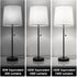 Briignite 3 Way LED Light Bulbs, 3 Way Light Bulbs 50 100 150W Equivalent Daylight 5000K A19 Light Bulbs E26 Base, Three Way Light Bulbs Indoor 3-...