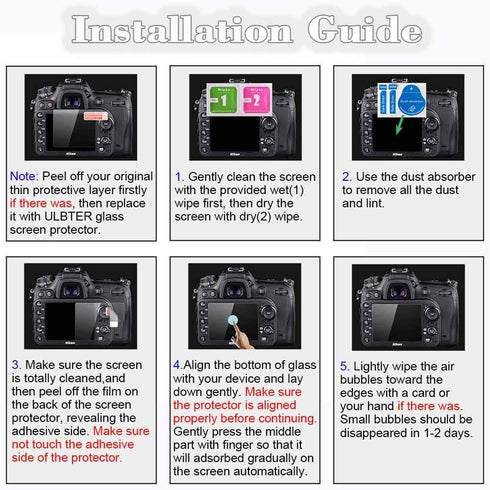 Screen Protector for GoPro Hero 8 Hero8 Black Camera + lens screen protector+Lens cap Cover,9H Hardness Tempered Glass Saver,Anti-Scrach Anti-Fing...