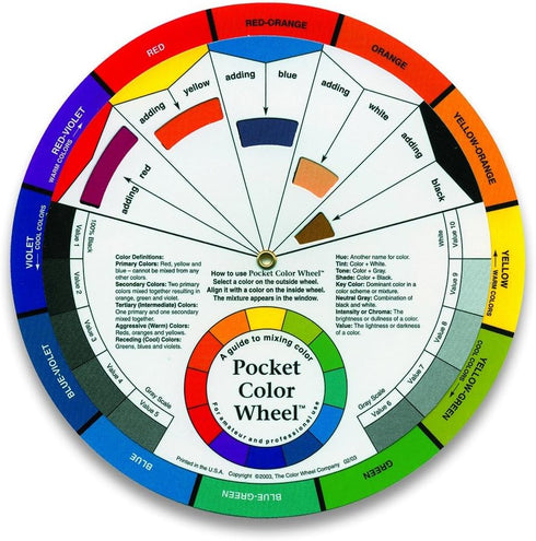 Mini Artist COLOR WHEEL Packaged...