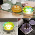 Storage Box Resin Molds, Lotus Jar Silicone Molds with Lid, Jar Epoxy Molds for DIY Trinket Box, Organizer Bottle, Candy Container, Flower Pots, C...