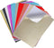 UCEC Glitter Cardstock Paper, 50 Sheets 10 Colors, Self-Adhesive Sparkly Paper for Card Making, Glitter Paper for Craft DIY Child's Projects Hallo...