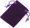 AEAOA Gift Bags, Pack of 25 Pieces 2.8" X 2" Velvet Drawstring Jewelry Pouches, for Candy, Pins, Jewelry, Treats, Birthday Party Favors (Purple)...