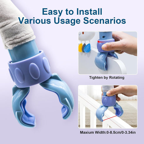 vocheer Travel Arch Stroller Toys, Car Seat Toys for Babies 0-6 Months Infant Crib Accessory & Pram Bouncers, Mobile for Bassinet, Girls/Boys 0-12...