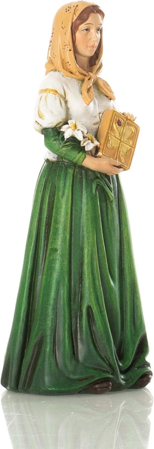 Joseph's Studio by Roman, Renaissance Collection, 6" H ST DYMPHNA Figure, Home Décor, Devout Gift, Prayerful Inspiration (2x2x6)...