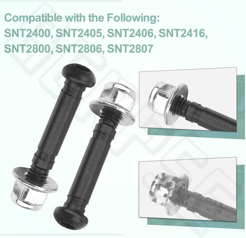 (3-Pack) ASP2400D 2-Stage Snow Blower Shear Pin Set (0.5 in x1.5 in) Compatible with EGO Power+ Snow Blower, Fits Model SNT2400, SNT2405, SNT2406,...