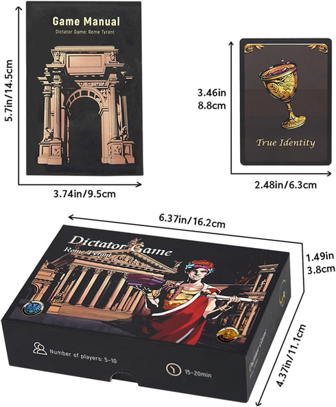 A&B GAMES Unleash Your Strategic abilities in This Cooperative, Strategic, Plunder, Team vs., and Travel Card Game for Adults with 5-10 Players. I...