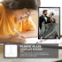 12pcs Photo Frame Stand Desk Easel Clear Monitor Stand Book Display Stand Acrylic Easels Novel Display Stand Plate Stands for Display Picture Fram...