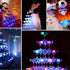 LED Ice Cube Shape Lights Liquid Sensor Glowing Light up Ice Cubes for Drinks Bar Party Wedding Decorations(12Pcs)...