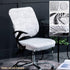 Office Separated Chair Cover, Computer Office Chair Cover Protective, Modern Computer Office Swivel Chair Cover Separate Stretchable Removable(Pin...