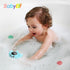 Baby Bath Thermometer - BabyElf Safety Bathtub Thermometer - Floating Bathing Toy for Infant - New Upgraded Mute Visual Alert, Gift for Mom and Ne...
