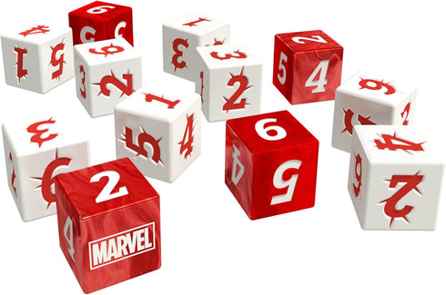 Marvel Multiverse Role-Playing Game Heroic DICE Set Acrylic Dice for Immersive Experience, Official Game Accessory for The Marvel Multiverse RPG -...