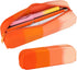 Pencil Holder Case, Gradient Color Silicone Waterproof Pencil Pouch, Portable Silicone Pencil Bag Aesthetic Zipper Pencil Pouch for School Supplie...