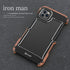 Kowauri Case for iPhone 13 Pro Max,Drop Protection Aluminum Metal Wood Bumper Frame Cover Shockproof Dropproof Protective Case for iPhone 13 Pro M...