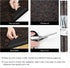 LACHEERY Stained Black Concrete Wallpaper Peel and Stick Dark Black and Bronze Wallpaper for Bathroom Waterproof Removable Self Adhesive Cement Co...