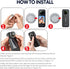 LICHIFIT Panoramic Lens Protector Cover Adhesive Lens Cap for Insta360 X3 Camera Sticky Lens Guards Accessories...