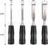 Olympia Tools Long Pattern Wood Chisels, Set of 4 (30-184)...