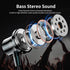 COOYA USB C Headphones Type C Wired Earbuds Bass Stereo Magnetic for iPhone 15 Pro iPad 10 Air 6 Noise Canceling Earphones in-Ear Headset+Mic for ...