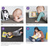 Taf Toys Tummy Time Toys High Contrast Baby Book. Fun, Interactive Crinkle Books for Babies with Mirror & Soft Koala Teether - Baby Tummy Time Boo...