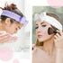 Fmeida Spa Headband and Wristband Set,Light Blue, 3 Pack,Spa Night Essentials...