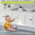6 Pack Adjustable Cabinet Locks for Babies, U-Shaped Baby Proofing Child Locks for Kids Toddlers Safety, Sliding door latches for Cabinets, Drawer...